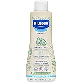 Mustela Baby Gentle Shampoo with Natural Avocado - Hair Care for Kids of all Ages & Hair Types - Tear-Free & Biodegradable Formula - Various Sizes - 1 or 2-Pack