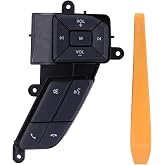 Steering Wheel Volume Sync Cruise Control Switch Button | for Ford F-150 2015-2018, F-250 F-350 Super Duty 2015-2019, Right Passenger Side