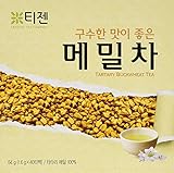 Teazen Korean Treditional Tartary Buckwheat Tea, Corn Silk Tea 40tb (Buckwheat Tea)