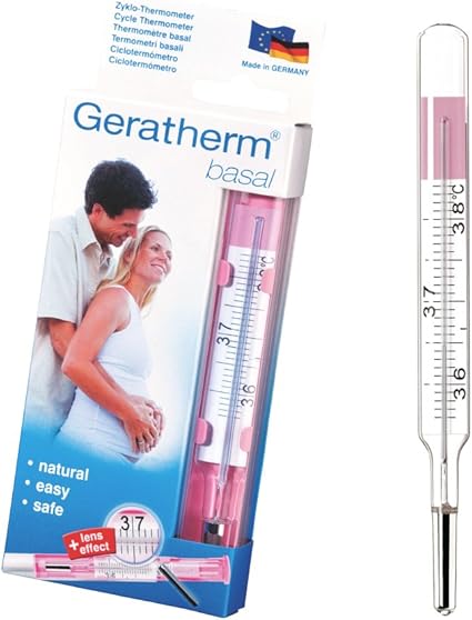 Geratherm Basal Basal Thermometer Inklusive Auswertungstabelle Ovulations Thermometer Analog Basalthermometer Zur Zykluskontrolle Thermometer Basaltemperatur Zyklothermometer Made In Germany Amazon De Drogerie Korperpflege