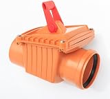 Generic 110mm Non Return Valve Stainless Steel Backflow Flap NPT view 1