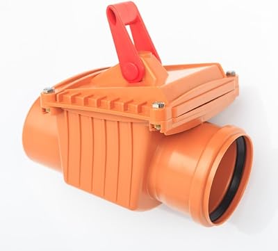 Generic 110mm Non Return Valve Stainless Steel Backflow Flap NPT