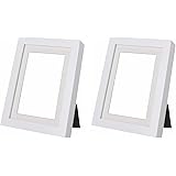 Ikea Ribba 5x7 Picture Frame. White. Set of 2