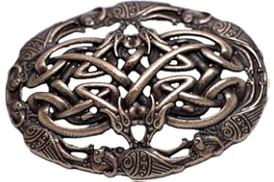LANGHONG Norse Viking Brooch For Men Turtle Brooch Talisman Jewelry, Gift For Men