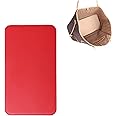 ZARSIO Handbag Base Shaper Leather Bag Liner Board Compatible with Speedy 30 Tote Purse 12 x 6 inch Bag Bottom Shaper Pad Arc Corner Bag Liner Board Insert (Red)