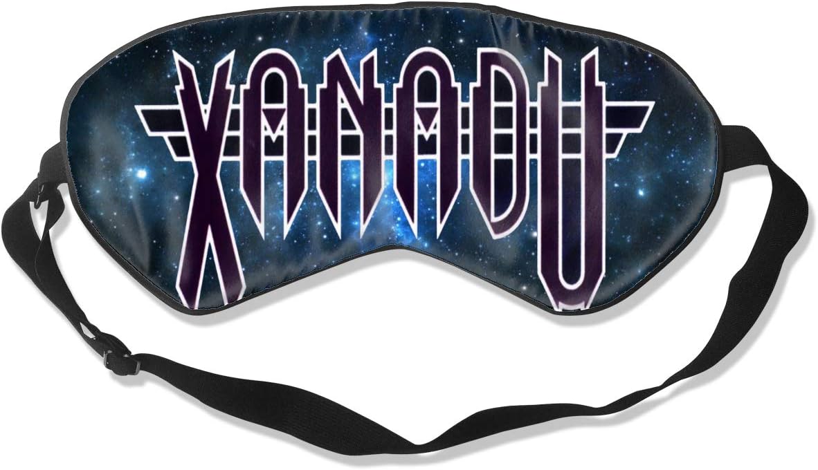 WushXiao Olivia Newton John Xanadu Fashion Personalized Sleep Eye Mask Soft Comfortable with Adjustable Head Strap Light Blocking Eye Cover