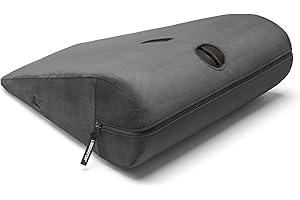 Liberator Axis Hitachi Sex Positioning Pillow and Toy Mount, Black Microfiber