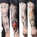 1 Pcs Nylon Fake Temporary Tattoo Sleeve Arm Stockings Tatoo For Men Women by u-hoMEyy