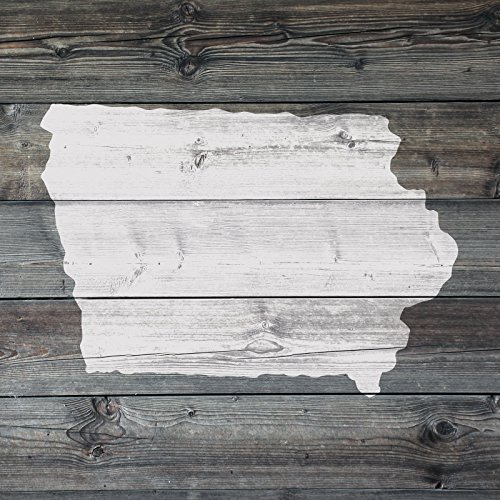Iowa State Stencil Template - Reusable Stencil with Multiple Sizes Available
