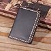 Robrasim Handmade Bifold Leather Wallet - Minimalist Leather Credit Card Wallet - Coffee