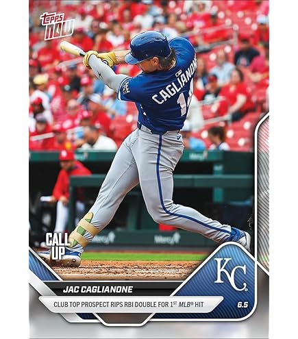 Amazon.com: 2024 Topps Bowman Draft Jac Caglianone #BD-8 Kansas