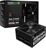 GameMax Rampage 750W Black Full Modular 80 Plus Bronze ATX Power Supply view 1