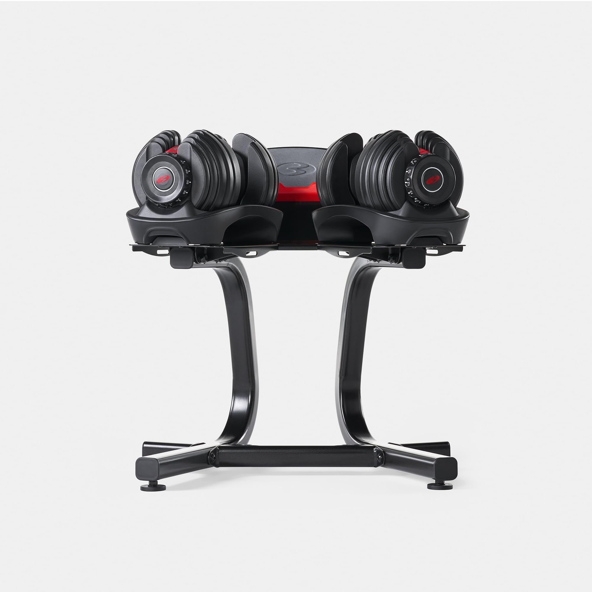 Dumbbell Stand with Media Rack
