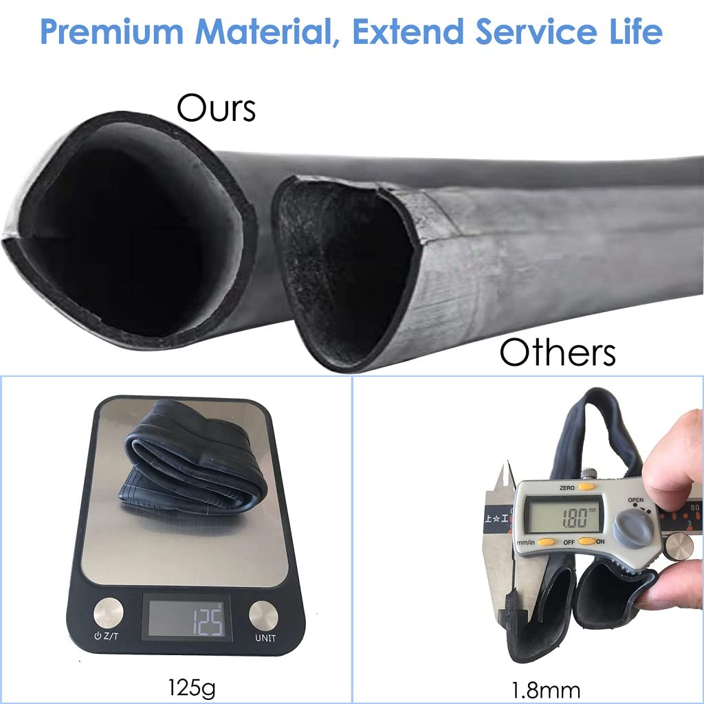 aibiku 8.5 Inches Inner Tube for Electric Scooter, Thickened, Durable, Leak-Proof, 8 1/2 x2 Inner Tube for Xiaomi M365, for Gotrax GXL V2 Scooter, for 50/7-6.1 Tire (Pair)