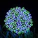 VMANOO Solar Christmas Lights, 72ft 22m 200 LED 8 Modes Solar String Lights for Outdoor, Indoor, Gardens, Homes, Party, Wedding, Xmas Tree Decorations, Waterproof (Blue&Green)