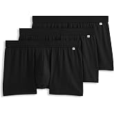 Jockey Men's Underwear Hypersoft 360 3" Trunk - 3 Pack