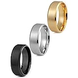 Jstyle Stainless Steel Rings for Men Wedding Ring
