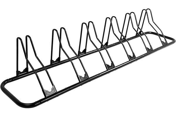 CyclingDeal 6-Bike Floor Parking Rack 1