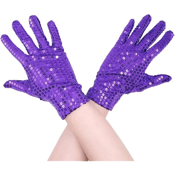 Amazon.com: MBMSHEGH Women Men Glitter Sequin Gloves