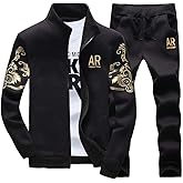 AOTORR Men's Tracksuit Athletic Sports Casual Full Zip Warm Jogging Sweatsuit