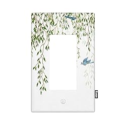 Pznen Hanging Eucalyptus Leaves Single Rocker
