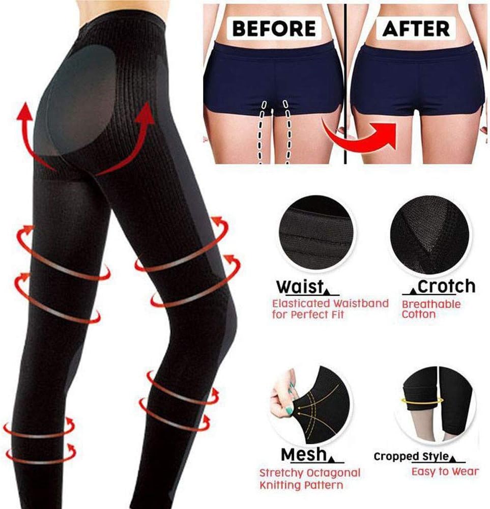 TAOtTAO Sculpting Sleep Leg Shaper Pants Legging Socks Women Body Shaper Panties