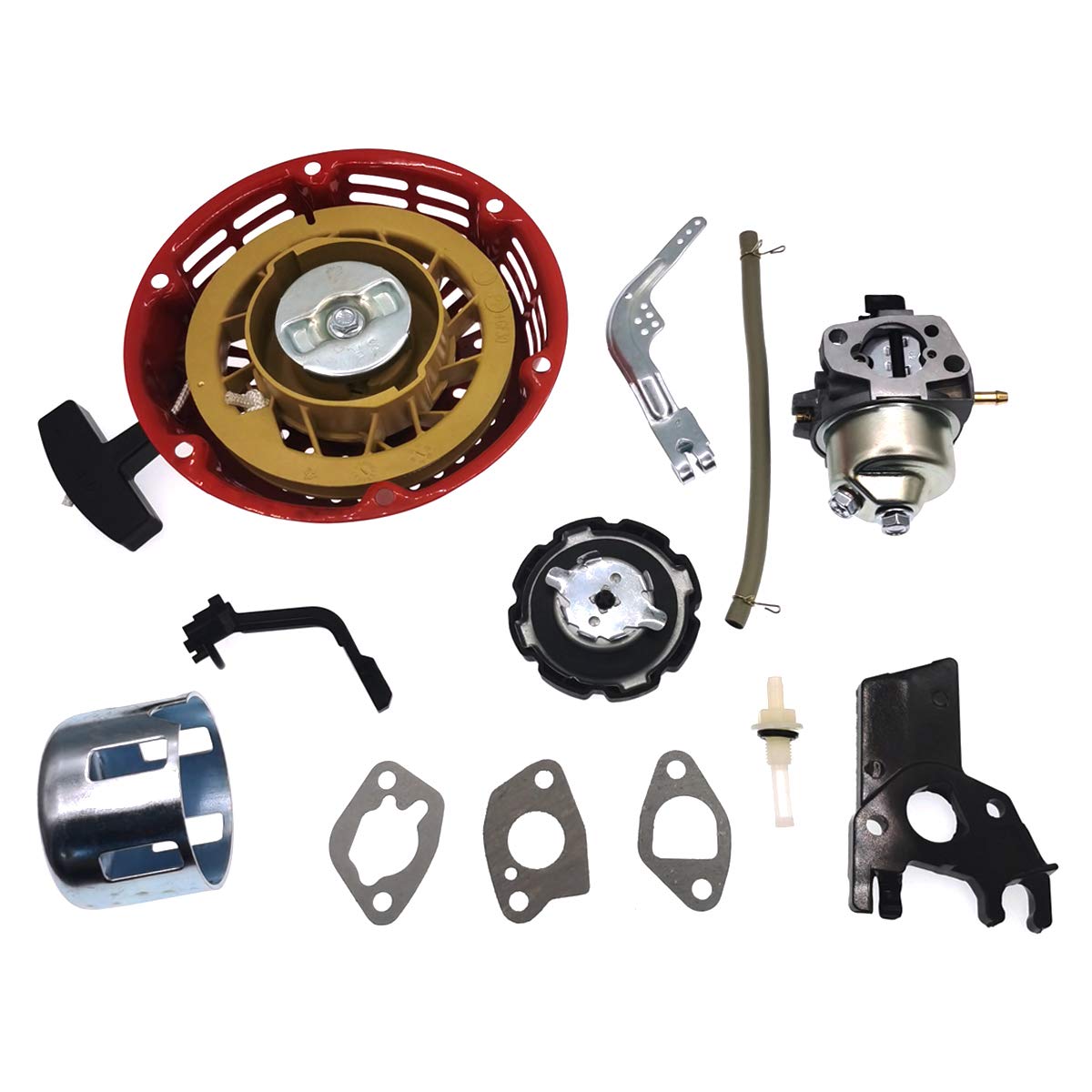 Cancanle Recoil Starter Carburetor Governor Arm Lever Kit For HONDA GX160 GX200 5.5hp 6.5hp Gas Engine Motor Generator