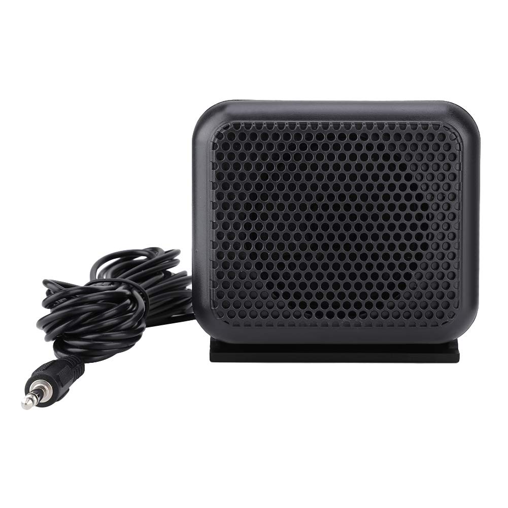 Socobeta NSP-100 Wired Mini Speaker External Speaker Portable Speaker with 3.5 mm Headphone Jack for Car Radio