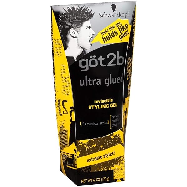 GOT2B ULTRA GLUED INVINCIBLE STYLING GEL 6 OZ