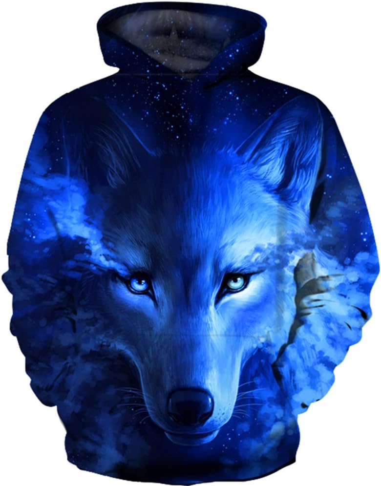 Kids Novelty 3D Printed Sweatshirt Girl Boy Galaxy Pullover Hoodies