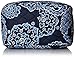 Vera Bradley Women's Cotton Lunch Bunch Lunch Bag, Blue Bandana, One Size