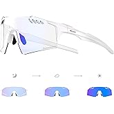 SCVCN Photochromic Cycling Glasses UV400 Protection for Women Men Sports Glasses TR90 MTB Running Mountain Bike S9A2