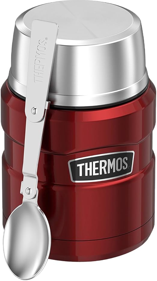 thermos 16oz stainless king food jar with spoon