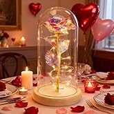 HipTree Birthday Gifts Decorations for Women,Mothers Day Rose Gifts for Mom,Rainbow Rose Flowers for Mom from Daughter or Son,Gift for Sister,Her,Grandma,Wife Christmas and Valentine Day Gifts