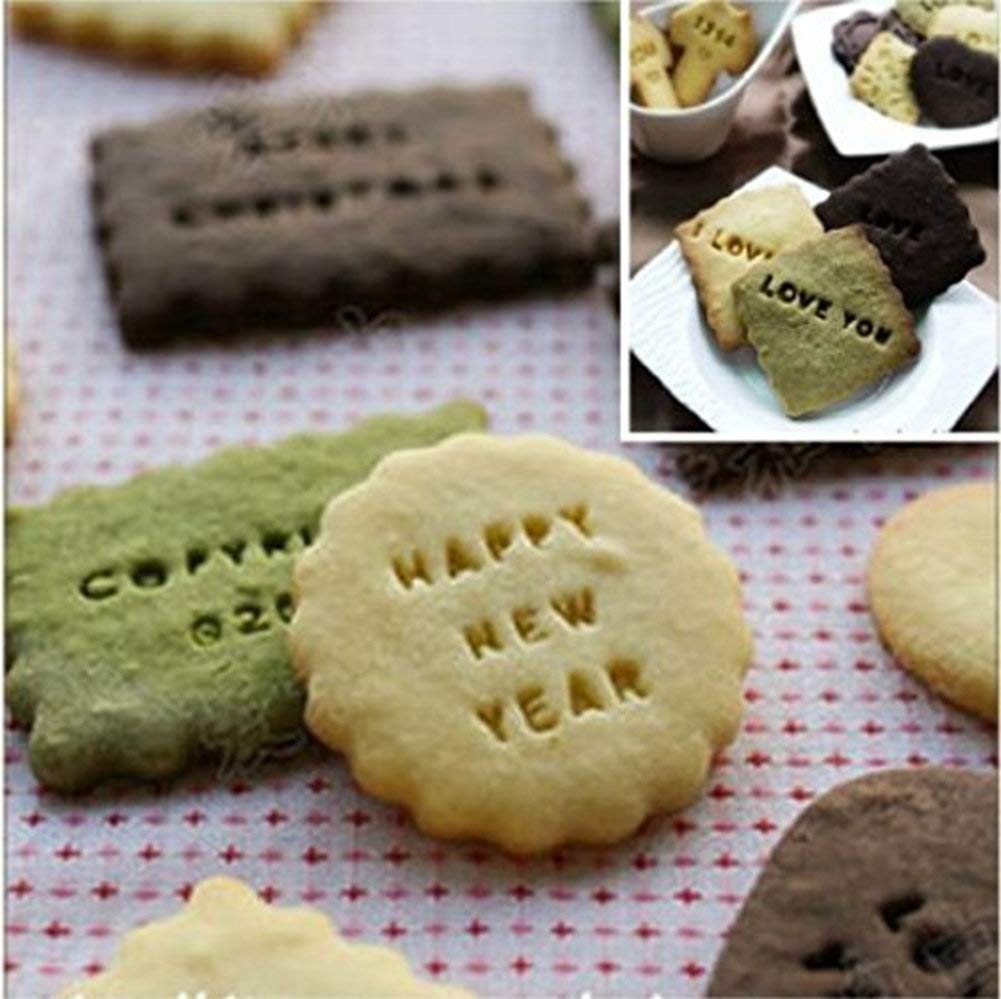 Napravi Rs Gshy Moule A Gateau En Forme De Lettres Et De Chiffres En Plastique Tampon Pour Gateau Biscuit Cookie Outil De Decoration Accessoires De Decoration Ustensiles A Patisserie