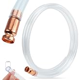 HORUSDY Diesel Mechanical Gas Siphon 10FT Multi-Purpose Super Easy Siphon Pump,3/4" Valve Virgin Grade Tubing Safe