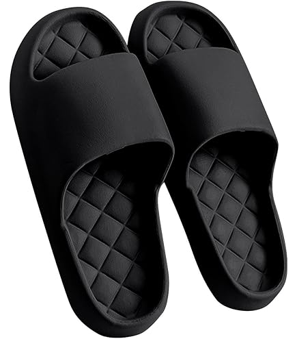 Angler Fish Shark Slides, Lantern Fish Sharky Slippers, Glow In The Dark Shark Slides, Non-Slip Open Toe Thick Sole Beach Pool Shower Shoes Bathroom