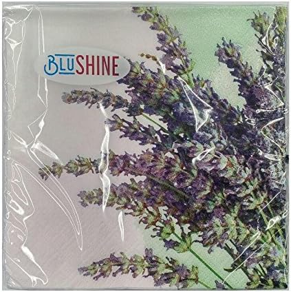 BluShine Floral Fancy Napkins