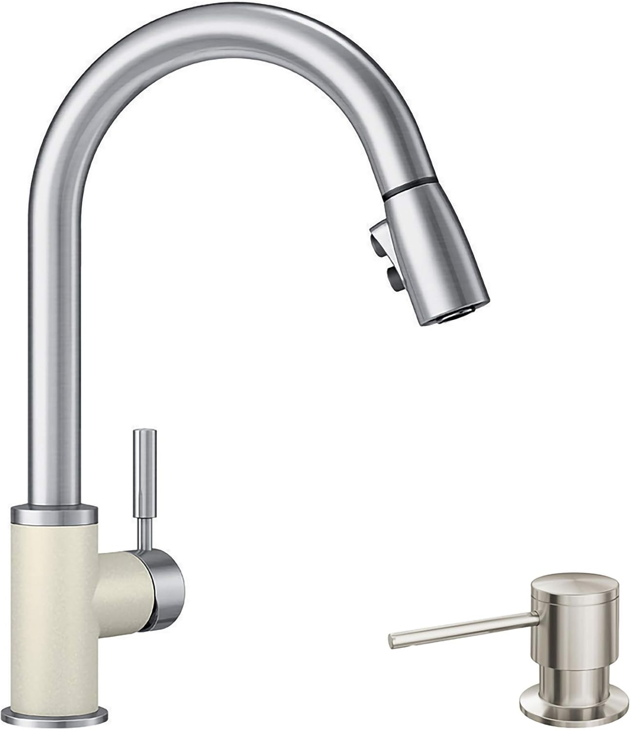BLANCO KF442060 Sonoma PullDown Kitchen Faucet with Soap Dispenser
