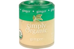 Simply Organic Ground Ginger Root, Certified Organic | 0.42 oz | Zingiber officinale Roscoe