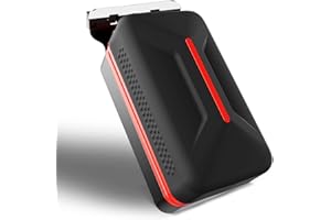 CHERLAM Strong Magnetic Cleaning Brush, Aquarium Glass Cleaning Brush, Floating Fish Tank Cleaning Tool, 2 in 1 Aquarium Cleaning Tool with Scrubber and Scraper [No Scratch Anti-Slip] XL