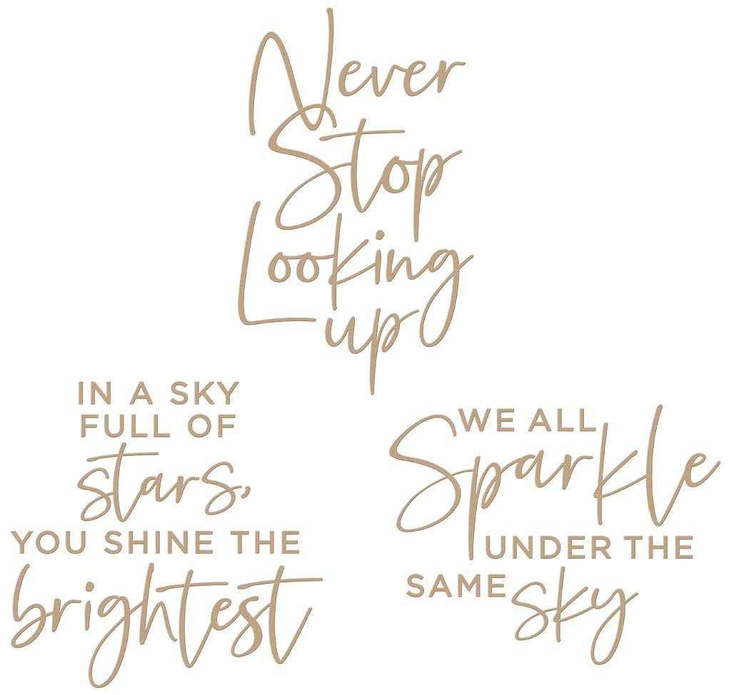 SPELLBINDERS HOT FOIL Plate Celestial, Metal, L