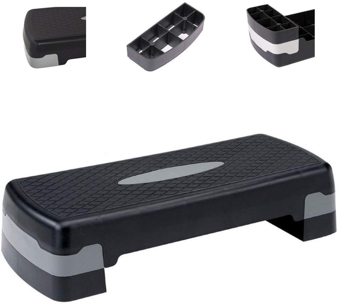 Grist CC Anti-Slip Aerobic Step Exercise Stepper, Yoga Pedal 68Cm Length for Gym Home Fitness Exercise Sports Accessory