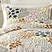 MARIMEKKO - Duvet Cover Queen Size, Naturally Soft & Smooth Cotton Percale Bedding with a Lightweight Feel - 3 Piece Bed Set with Matching Pillowcases (Pieni Letto)