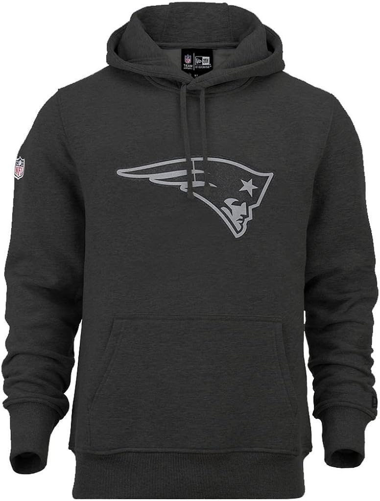 New Era Nfl New England Patriots Two Tone Hoodie Grey Grey Large Amazon Co Uk Clothing
