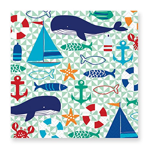 Seaside Sightings Luncheon Napkins