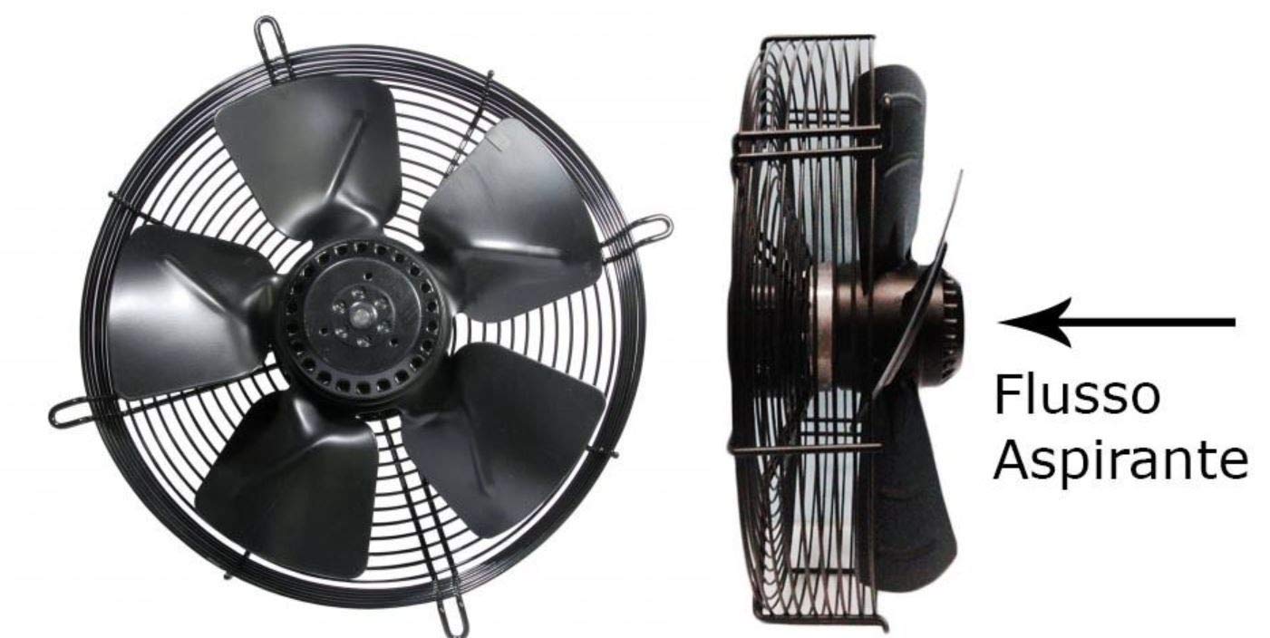 Ventilatore Assiale Aspirante 350 Mm, 220V, 135W - Con Motore E Griglia - Foto 9