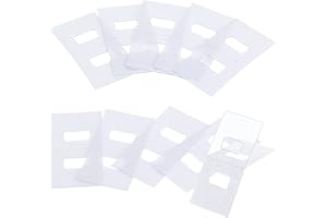 MTLEE TOODOO Vertical Blind Repair Tabs Vertical Blind Vane Saver, Clear (30)