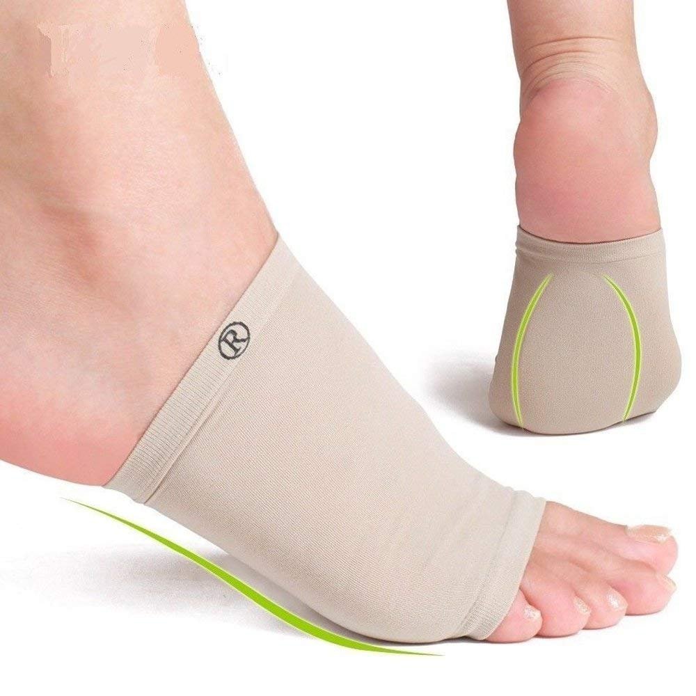 Orthotic Arch Support, Enshey Plantar Fasciitis Reduce Stress Pain Elastic Bandage Brace (1 Pair)