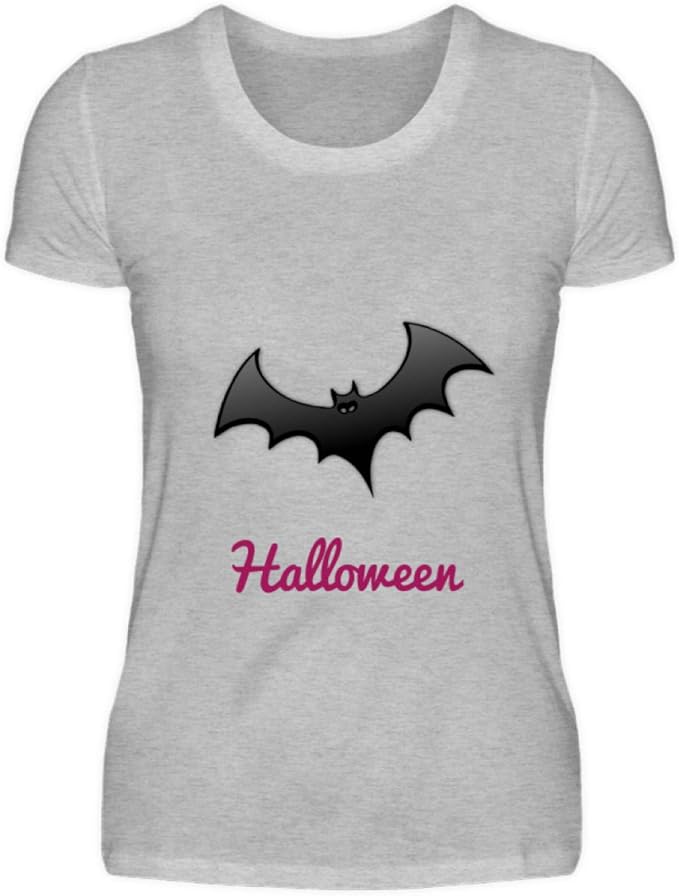 Damen Halloween Leggings Mit Fledermaus-Print - Slim Fit Freizeithose